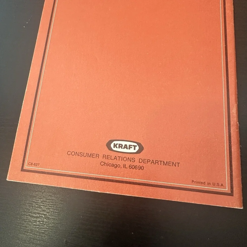 Vintage 1978 Microwave Cookery‎ from Kraft Cookbook Recipes